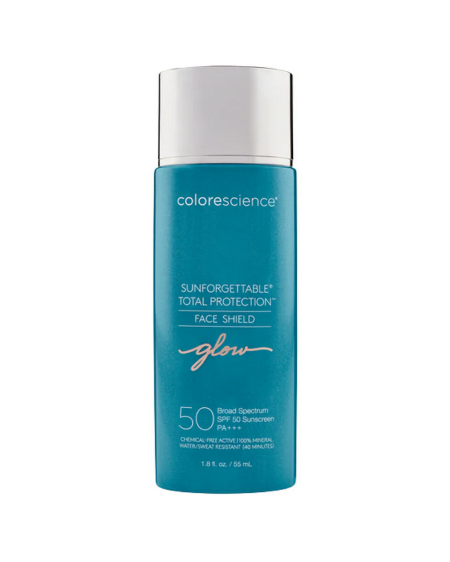 SUNFORGETTABLE® TOTAL PROTECTION™ FACE SHIELD GLOW SPF 50