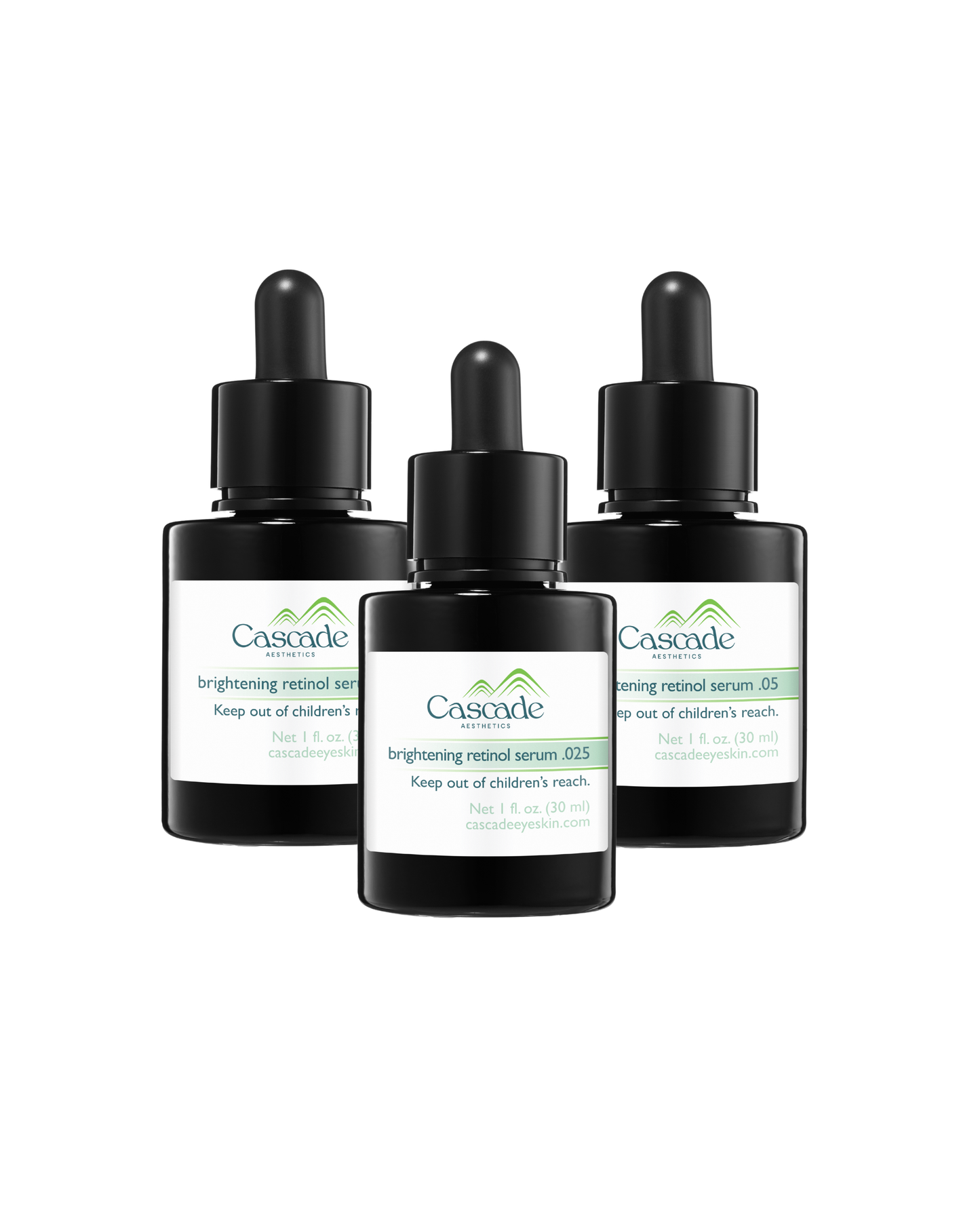 Brightening Retinol Serum (0.025, 0.05 & 0.1)