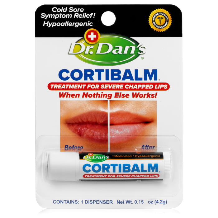 Dr. Dan's Cortibalm treatment For Severe Chapped Lips